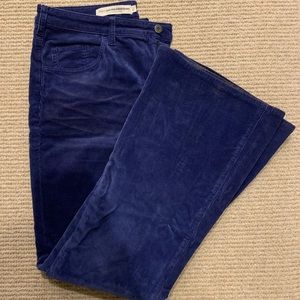 Anthropologie bell bottom corduroy pants